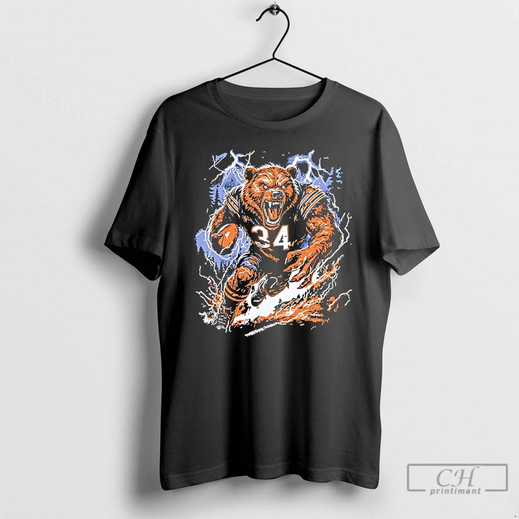 Premium Walter Payton Sweetness 34 Windy City Beast Graphic