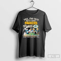 Premium Yes Im Old But I Saw Packers Greatness Player Signature City T Shirts