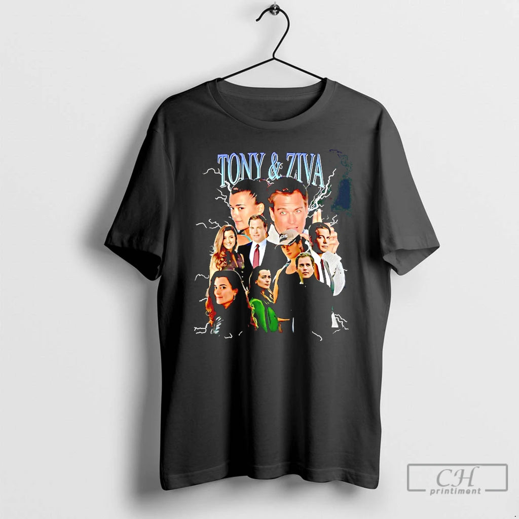 Premium Ziva David And Tony Dinozzo Graphic
