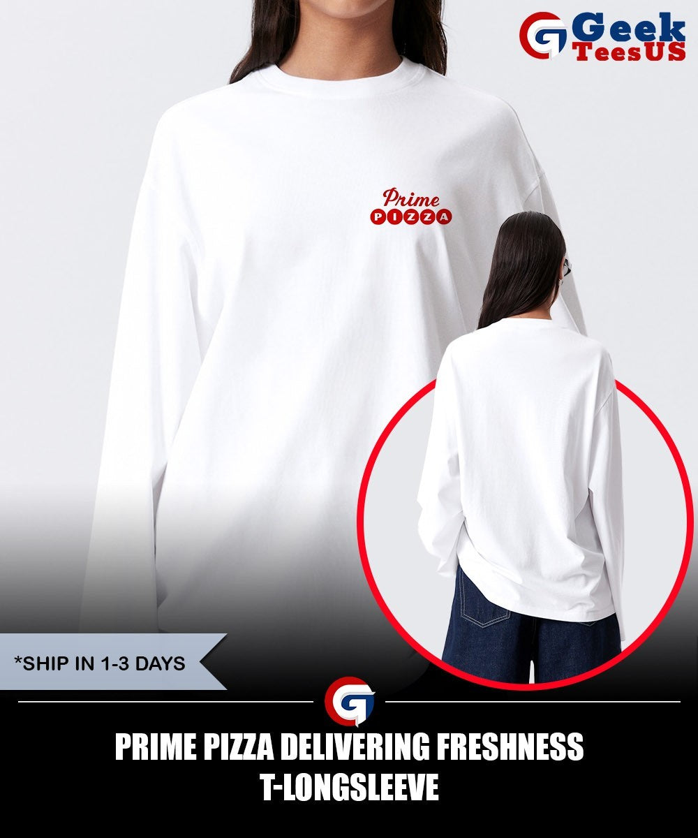 Prime Pizza delivering freshness T-shirt