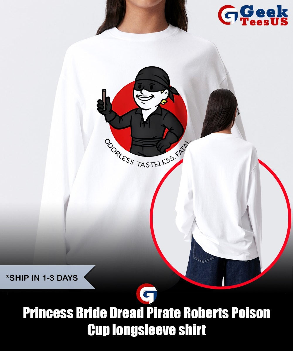 Princess Bride Dread Pirate Roberts Poison Cup shirt