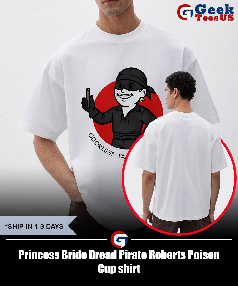 Princess Bride Dread Pirate Roberts Poison Cup shirt