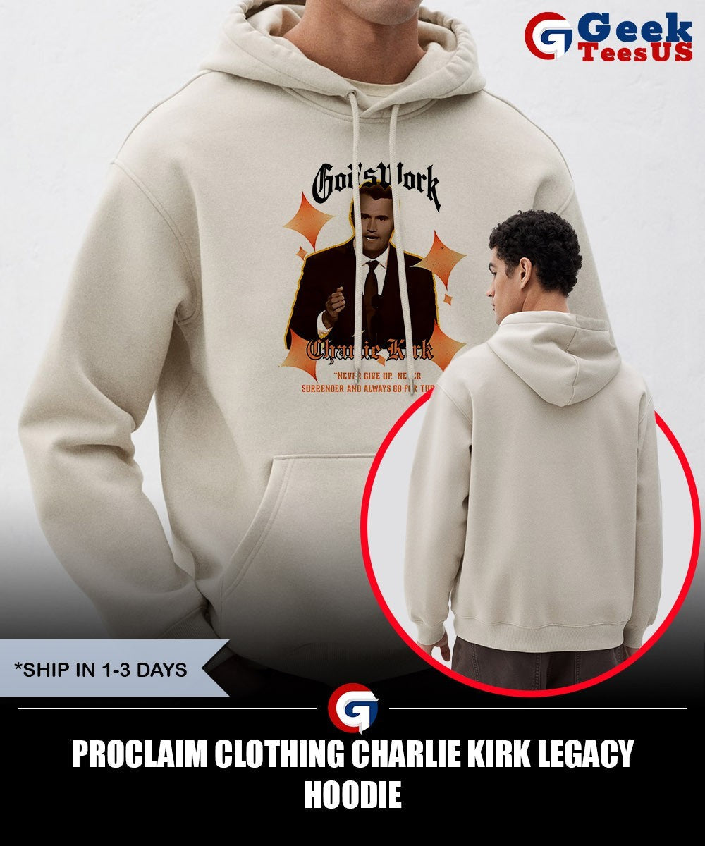 Proclaim Clothing Charlie Kirk Legacy shirt