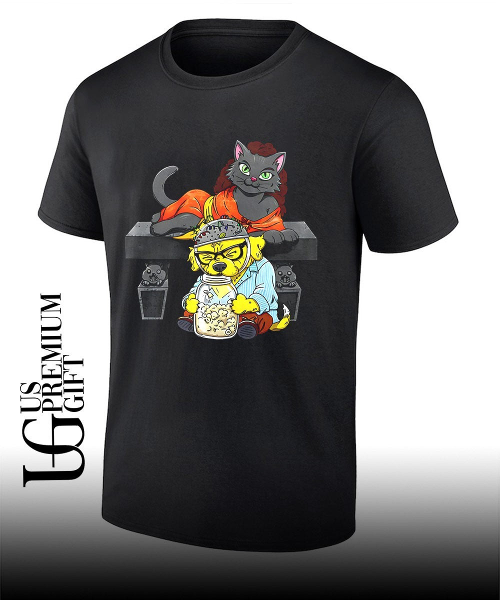 Proton Pets Dogs and Cats Living Together Mass Caring shirt