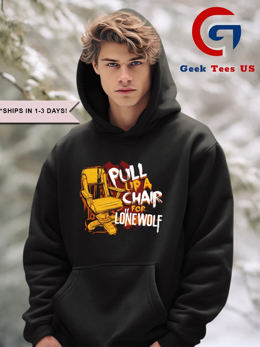 Pull up a chair for Lone Wolf shirt