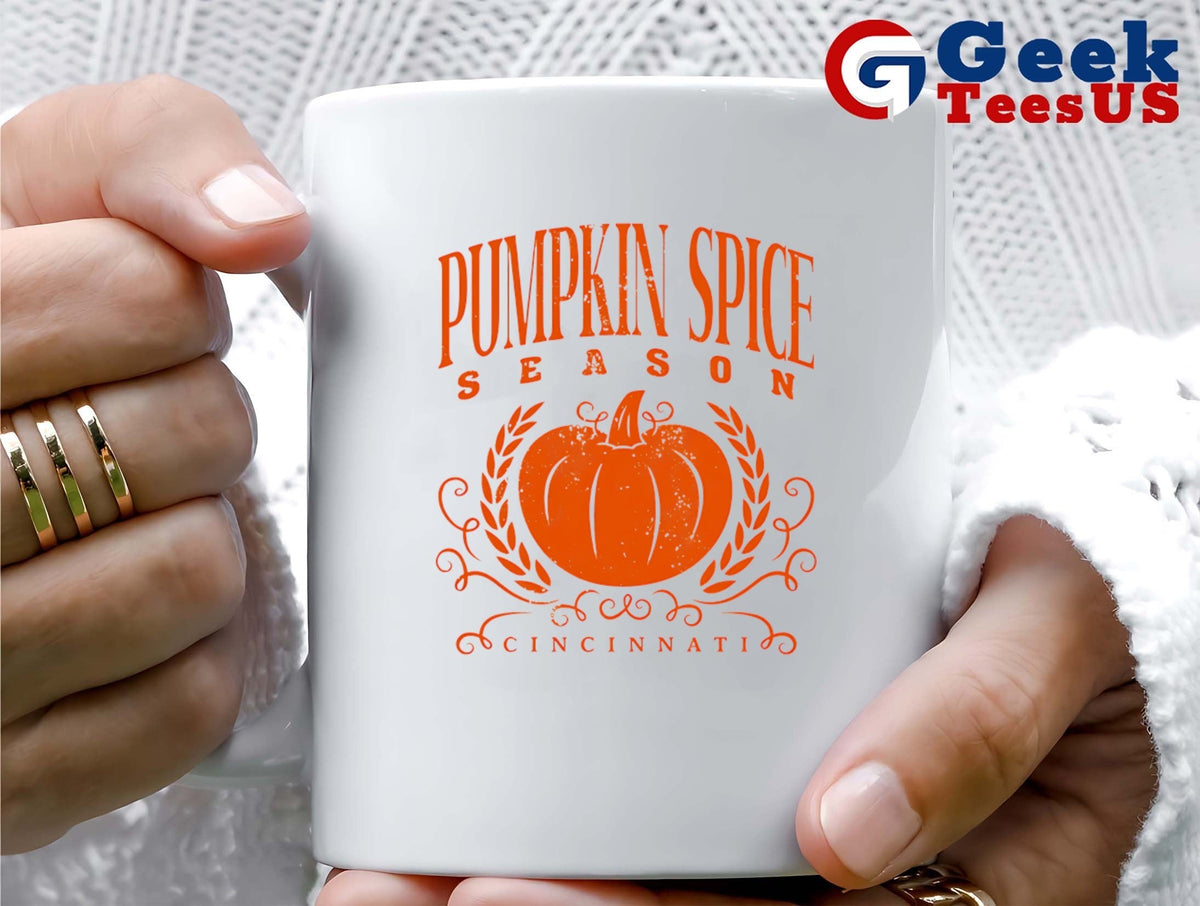 Pumpkin spice season Cincinnati Halloween 2025 shirt