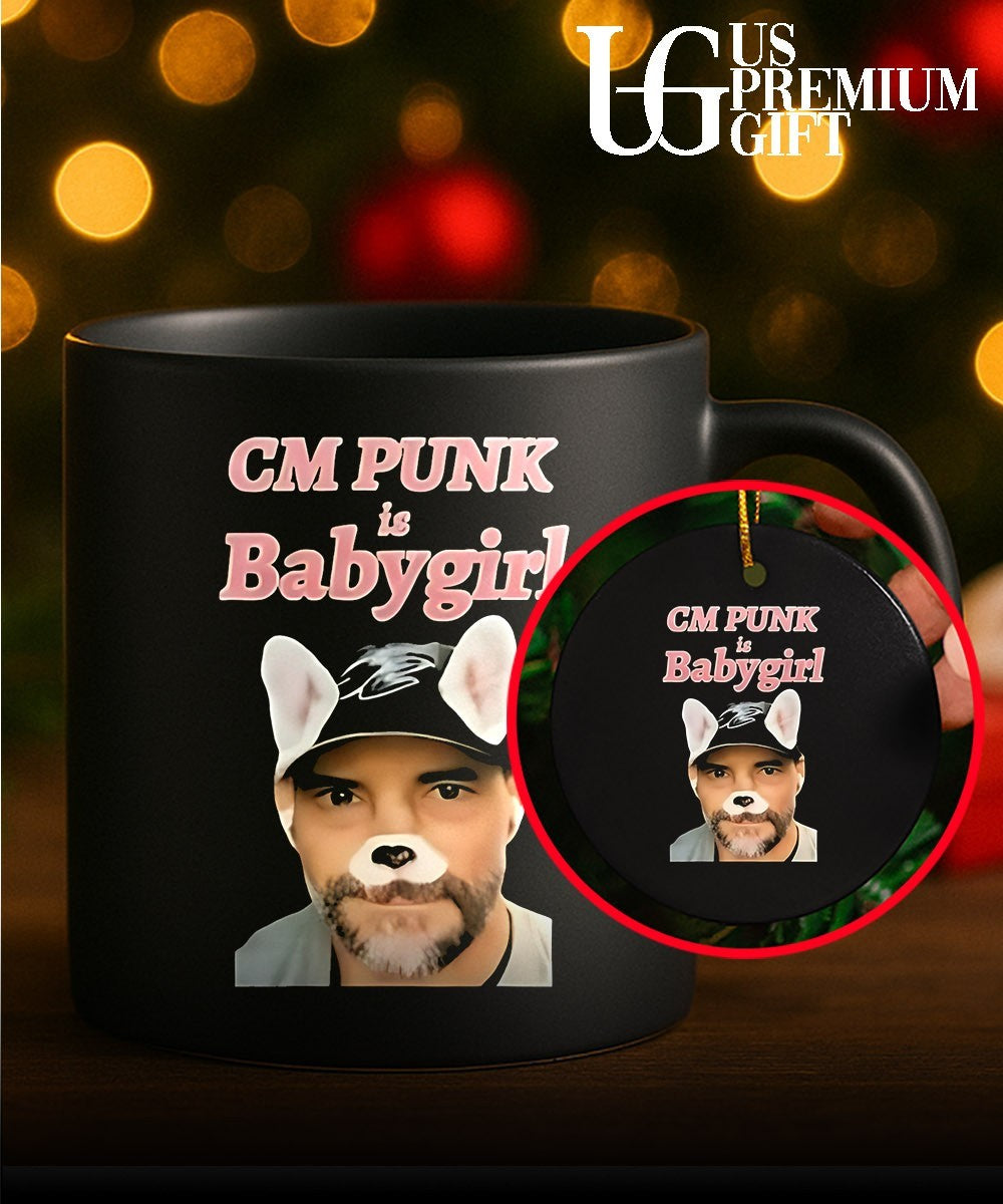 Punker CM Punk is baby girl shirt