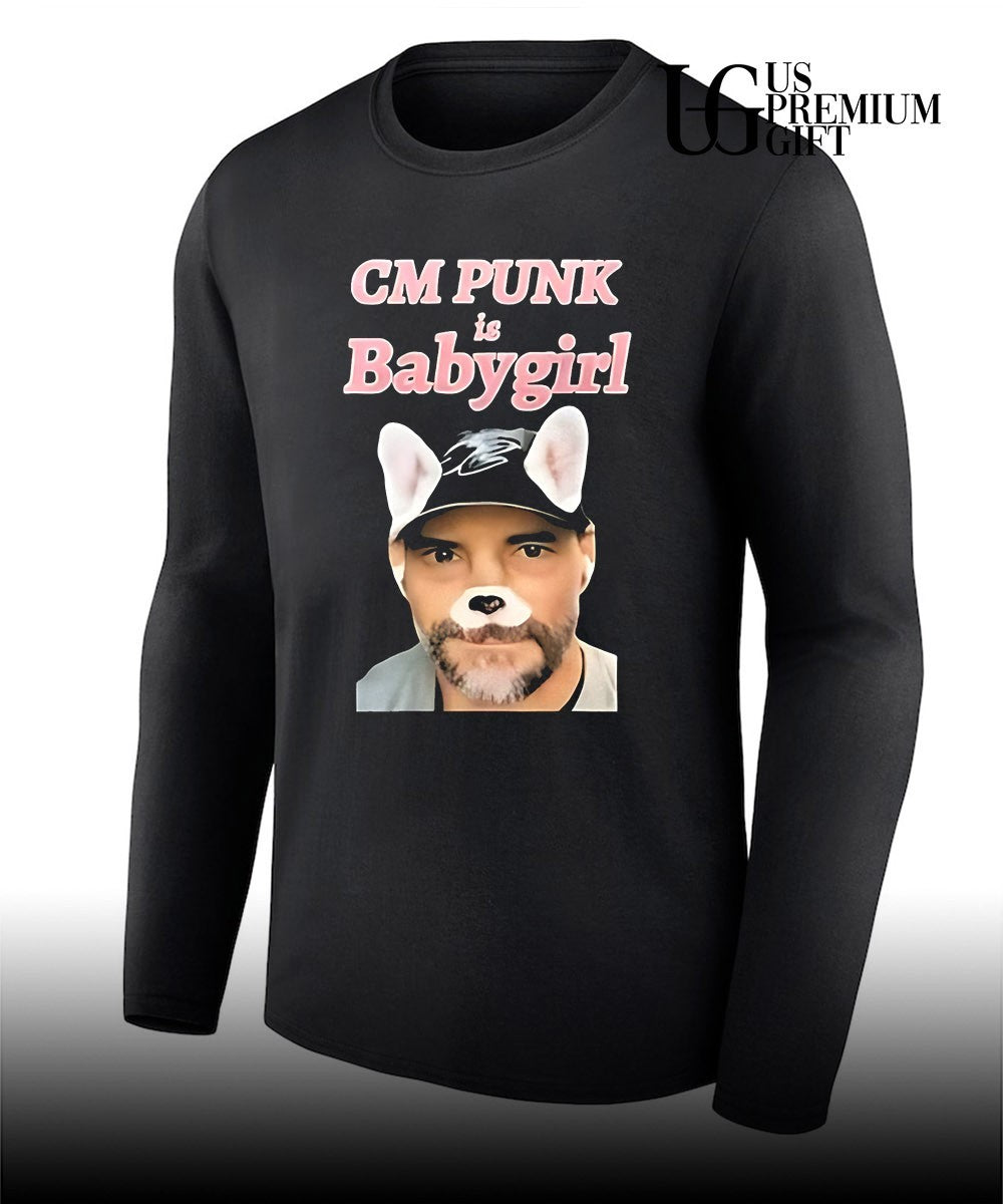 Punker CM Punk is baby girl shirt
