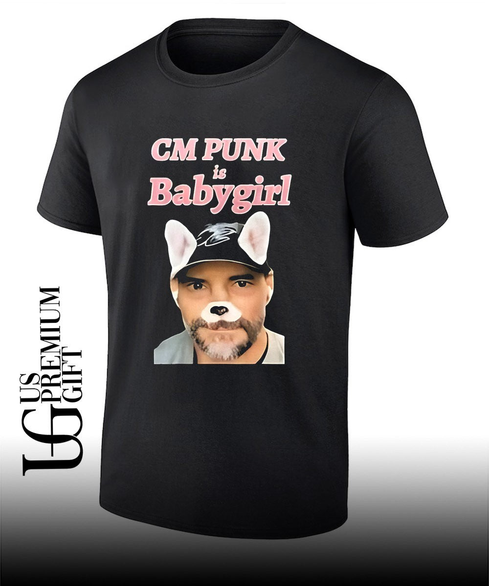Punker CM Punk is baby girl shirt