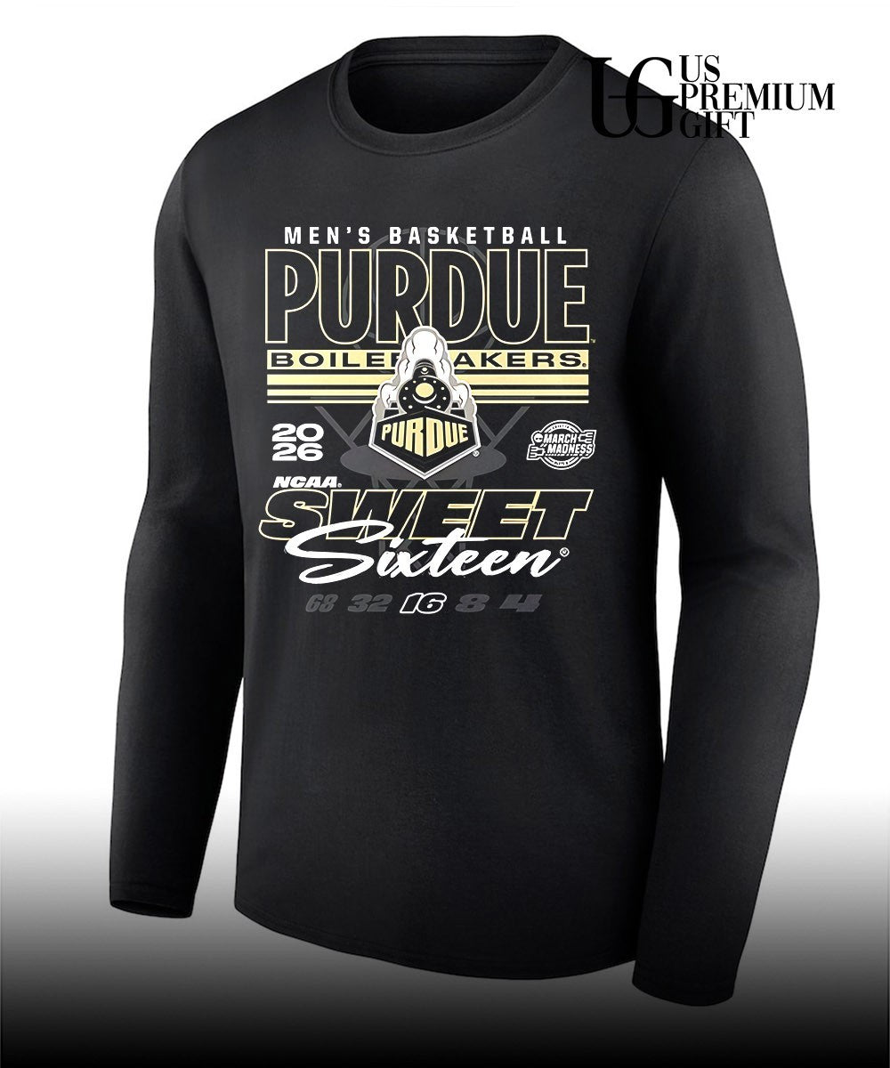 Purdue Boilermakers 2026 NCAA March Madness Sweet 16 Bound Net shirt