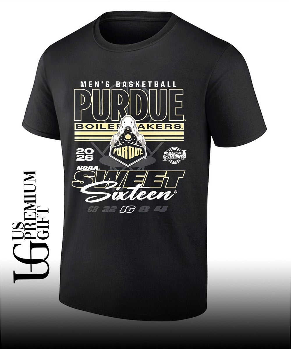 Purdue Boilermakers 2026 NCAA March Madness Sweet 16 Bound Net shirt