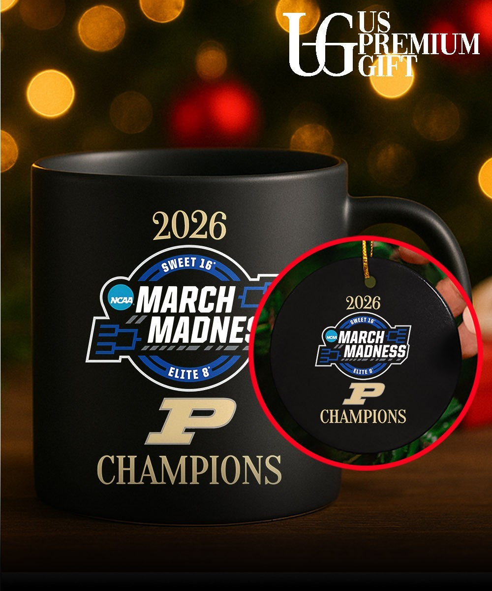 Purdue Boilermakers 2026 NCAA March Madness Sweet 16 Elite 8 Champions shirt