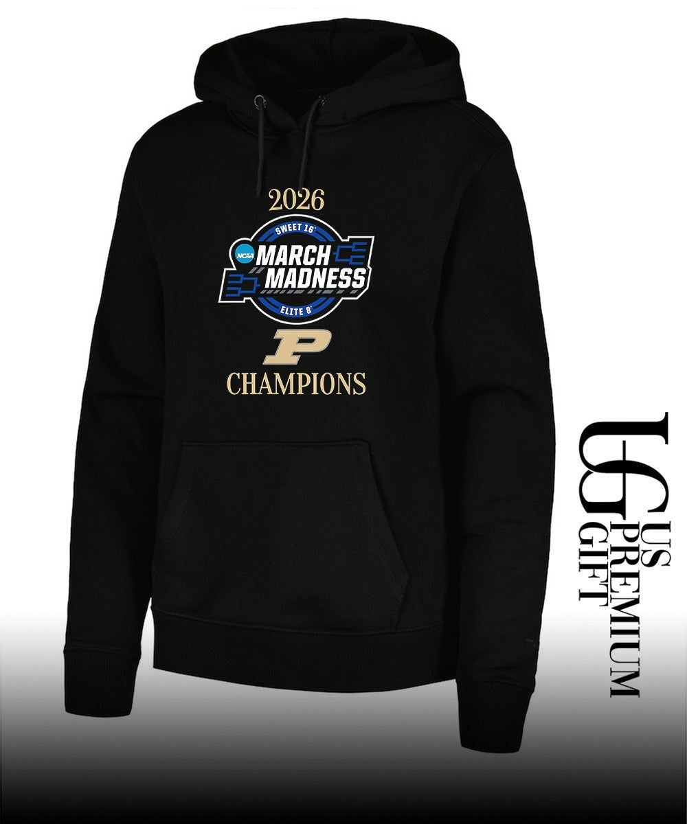 Purdue Boilermakers 2026 NCAA March Madness Sweet 16 Elite 8 Champions shirt