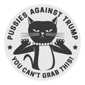 Pussies Against Trump You Can’t Grab This Sticker