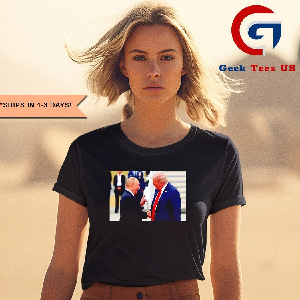 Putin vs Trump meeting in Alaska photo shirt