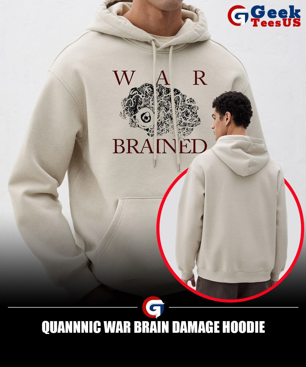 Quannnic War Brain Damage shirt