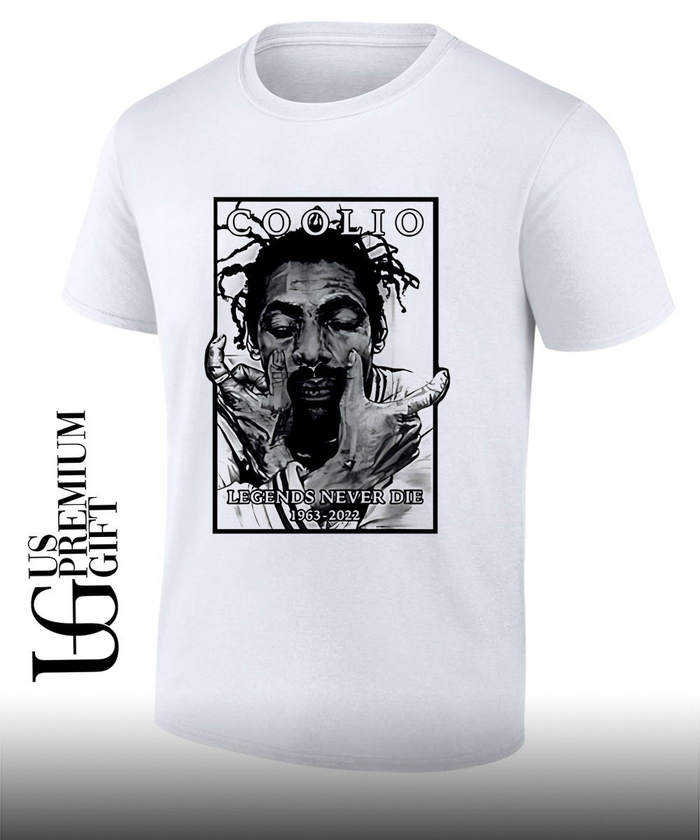 RIP Coolio Legends Never Die 1963 shirt