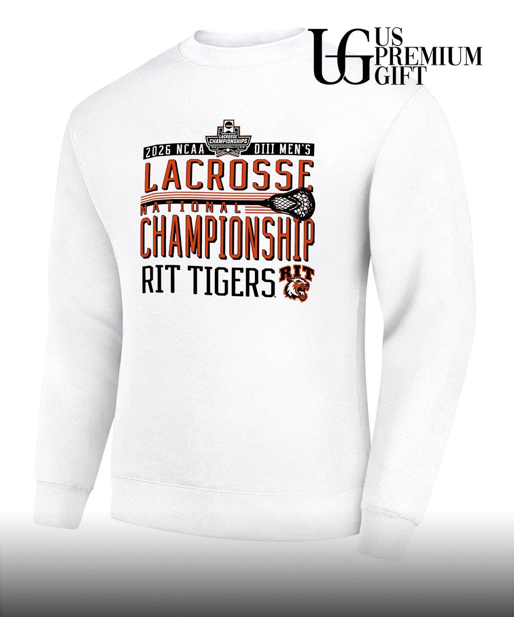 RIT Tigers NCAA Division III Men’s Lacrosse National Championship 2026 shirt