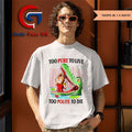 Rabbit and alligator to pure to live too polite to die shirt