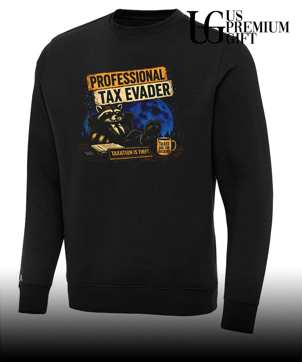 Raccoon professional tax evader shirt