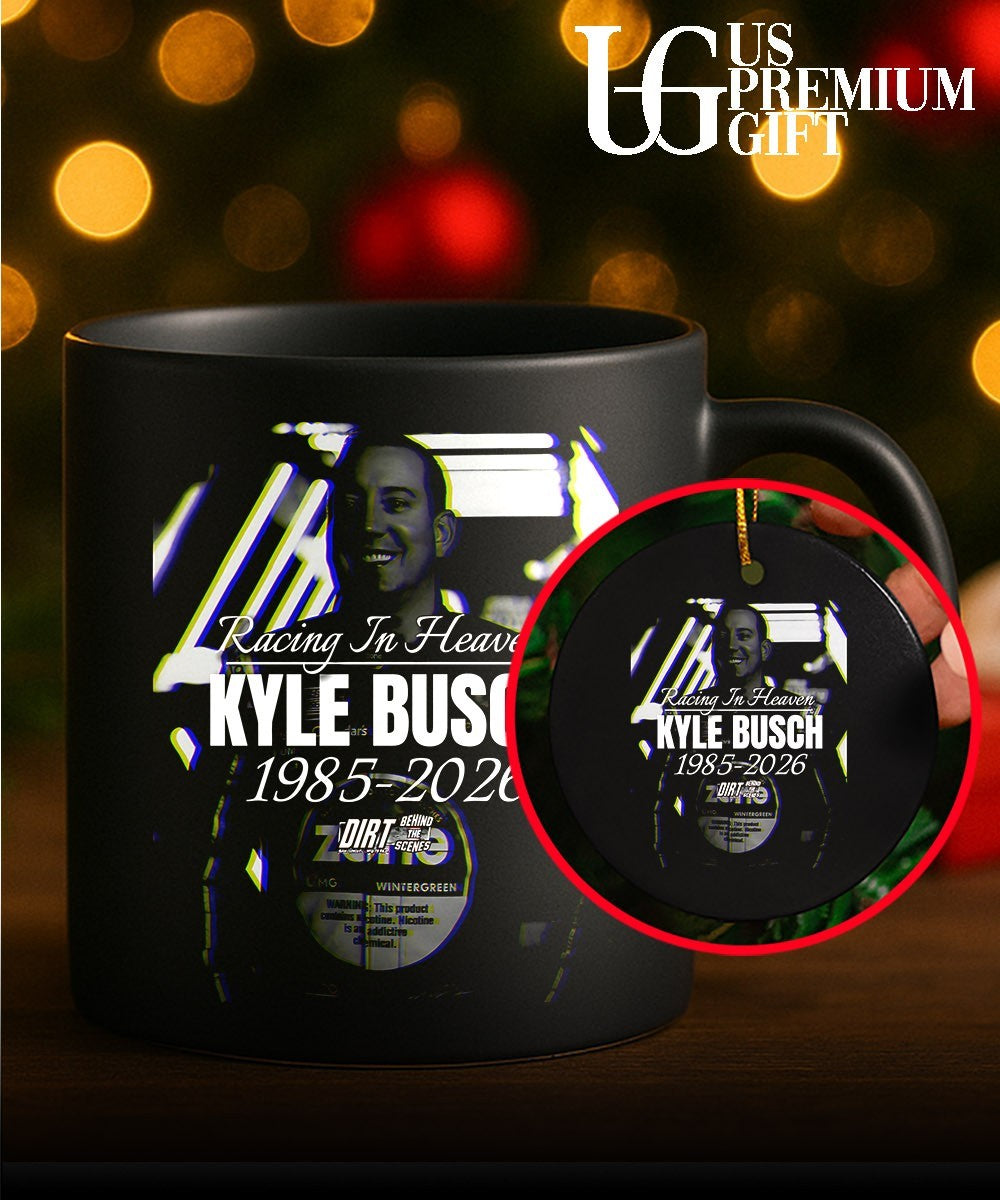 Racing In Heaven Kyle Busch NASCAR Cup Series 1985-2026 shirt