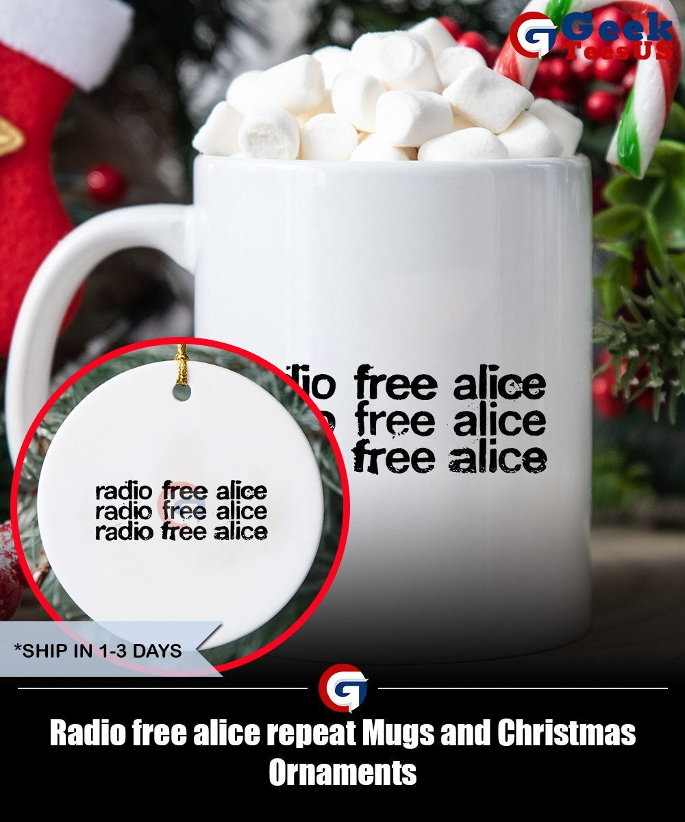 Radio free alice repeat shirt