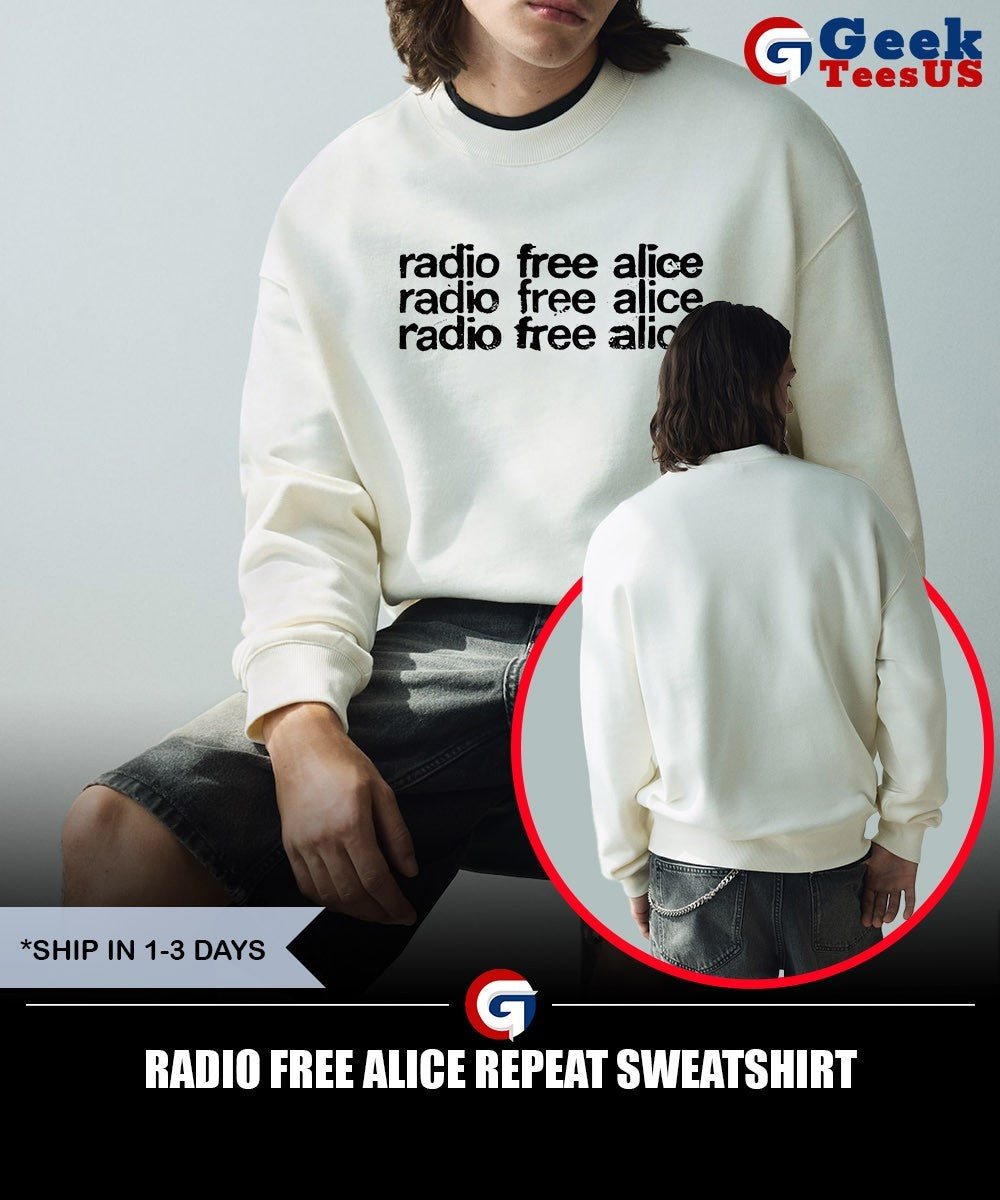 Radio free alice repeat shirt
