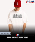 Radio free alice repeat shirt