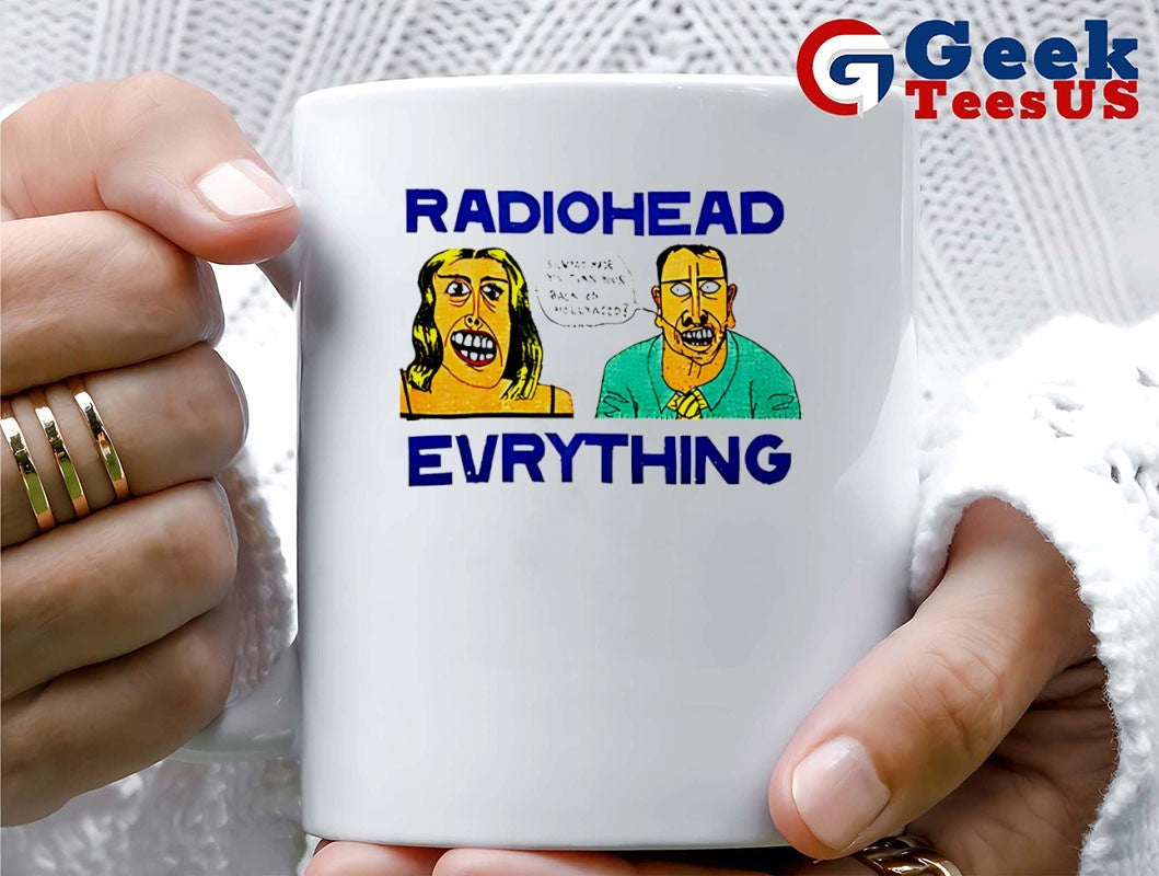 Radiohead everything vintage shirt