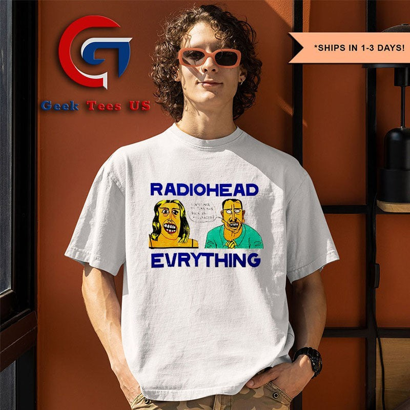 Radiohead everything vintage shirt