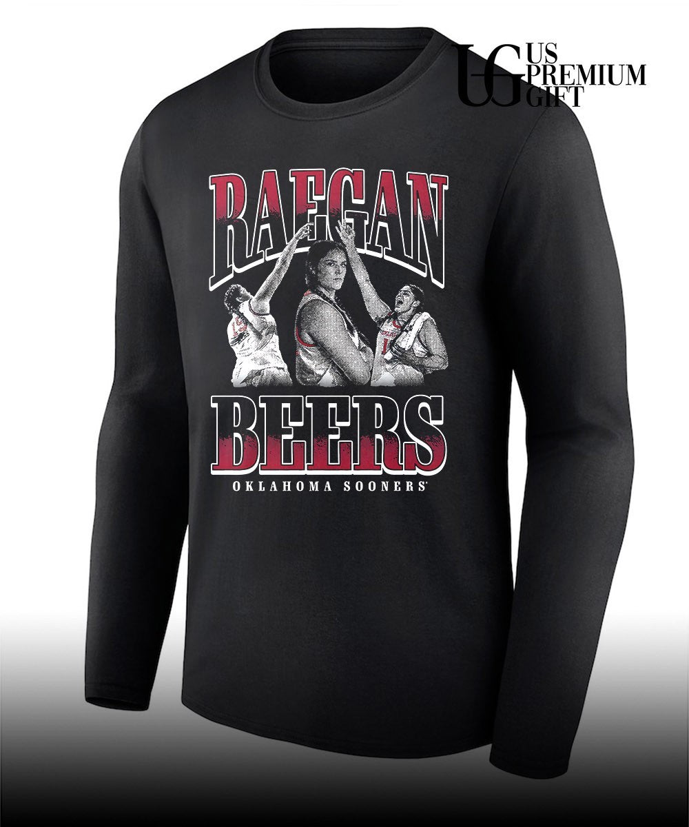 Raegan Beers player Oklahoma Sooners graphic shirt