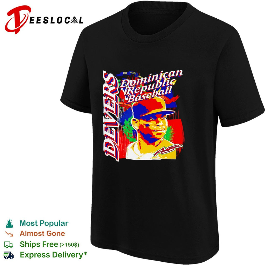 Rafael Devers Boston Red Sox Dominican Republic Baseball shirt
