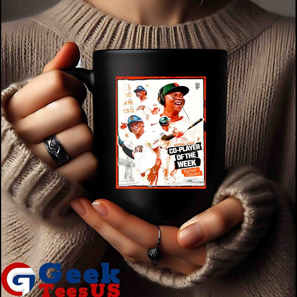 Rafael Devers San Francisco Giants National League Co Player of the Week shirt