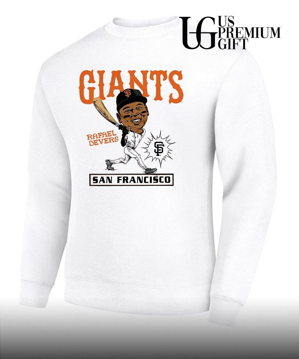Rafael Devers San Francisco Giants baseball caricature signature shirt