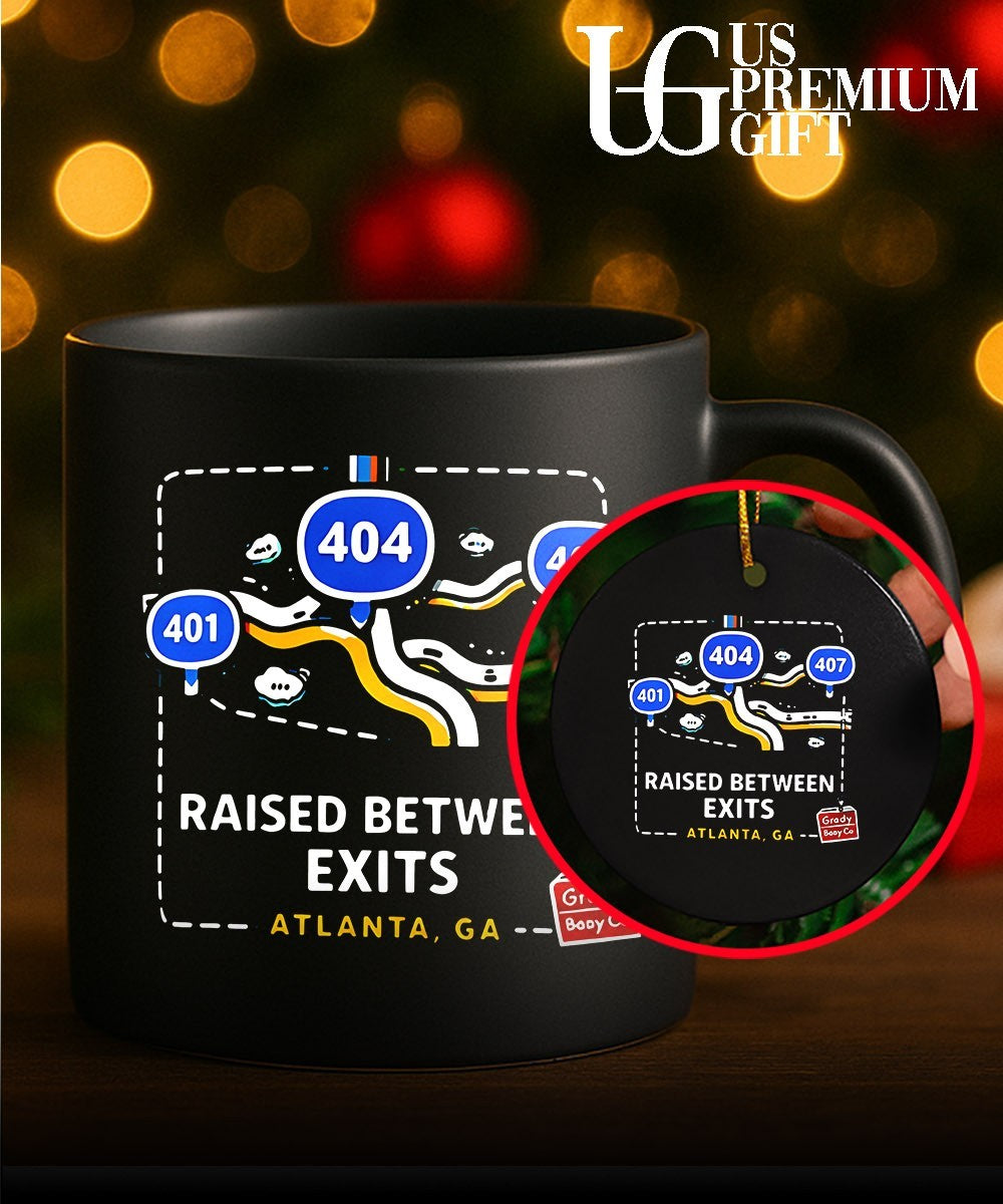 Raised between exits Atlanta shirt