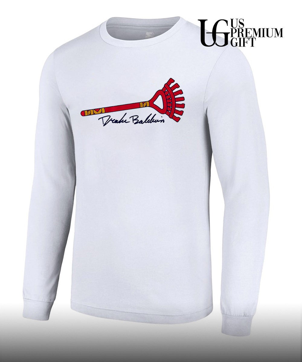 Rake Drake Baldwin Atlanta Braves baseball logo shirt