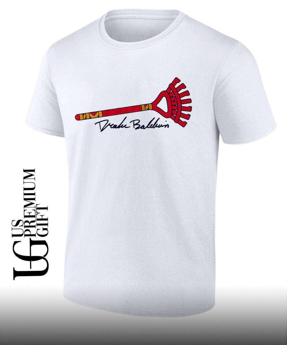 Rake Drake Baldwin Atlanta Braves baseball logo shirt