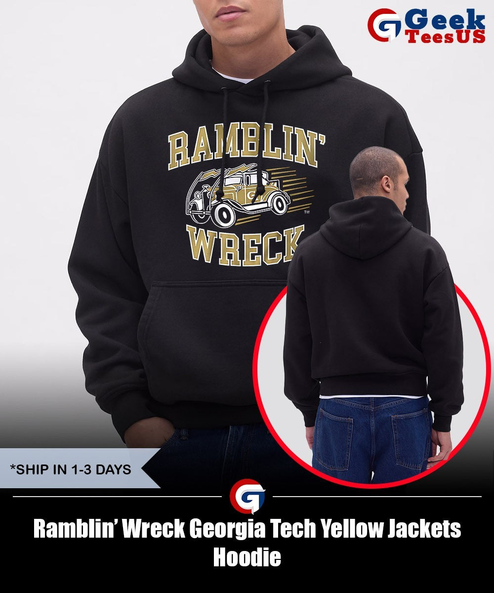 Ramblin’ Wreck Georgia Tech Yellow Jackets shirt