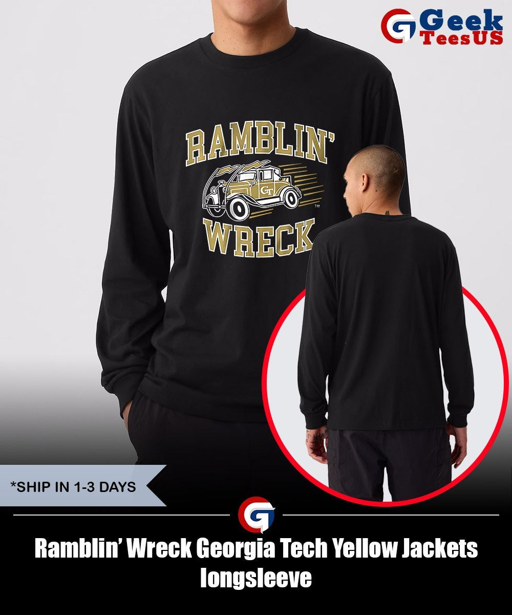 Ramblin’ Wreck Georgia Tech Yellow Jackets shirt