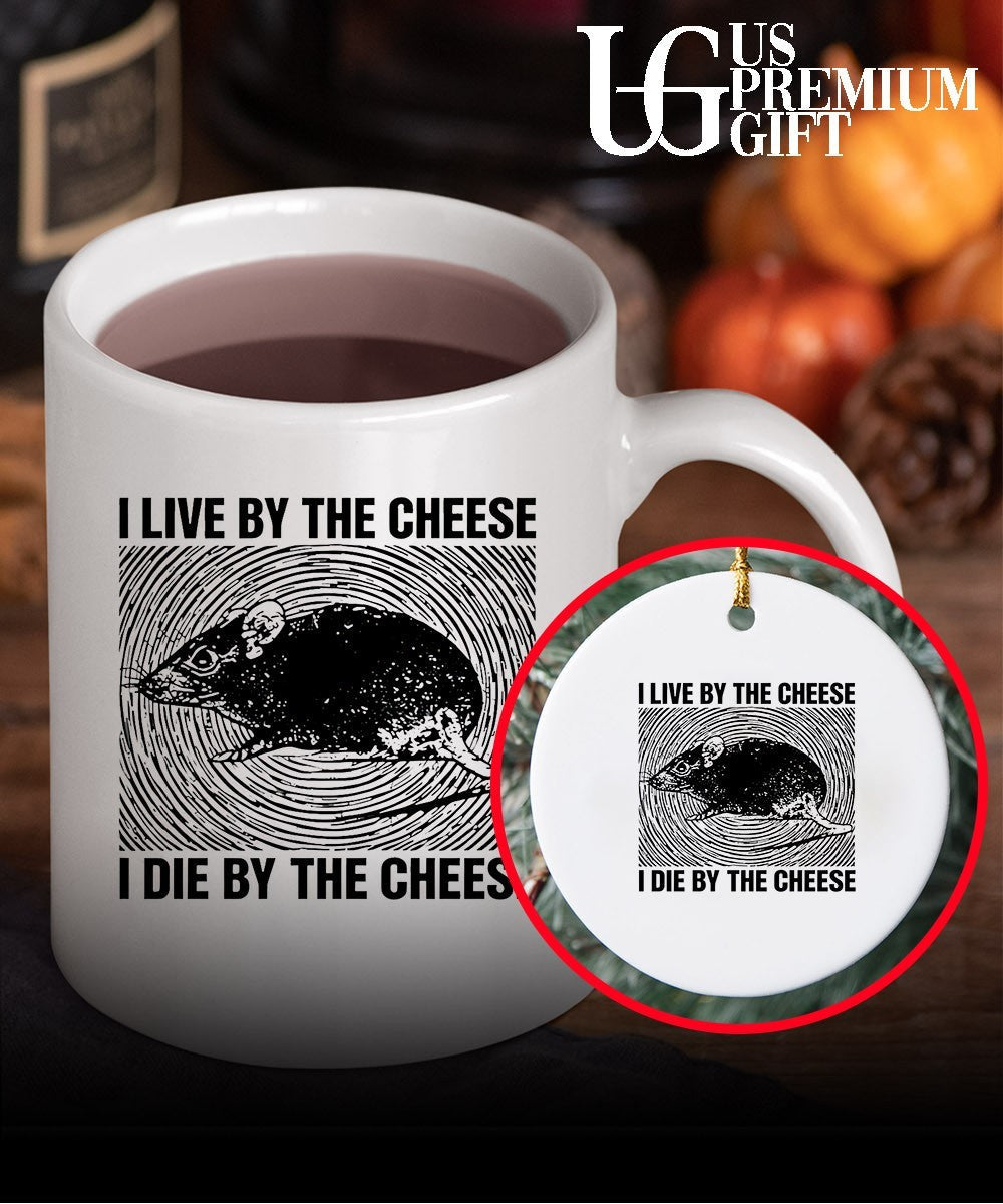 Rat I live by the cheese I die by the cheese shirt