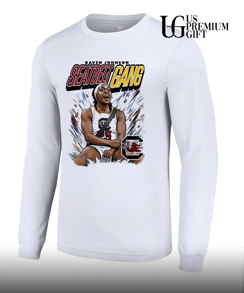 Raven Johnson Seatbelt Gang South Carolina Gamecocks Women’s basketball shirt