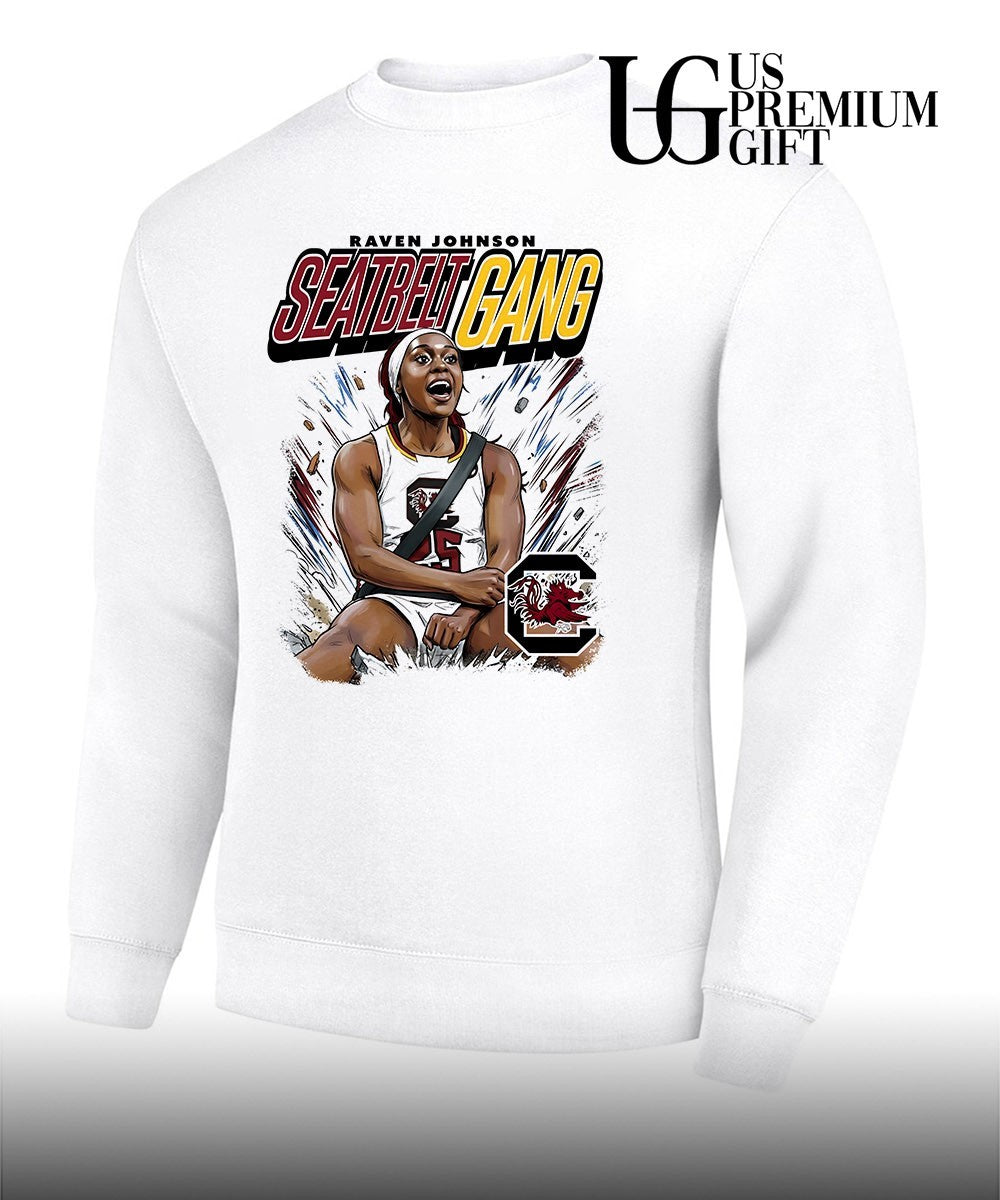 Raven Johnson Seatbelt Gang South Carolina Gamecocks Women’s basketball shirt