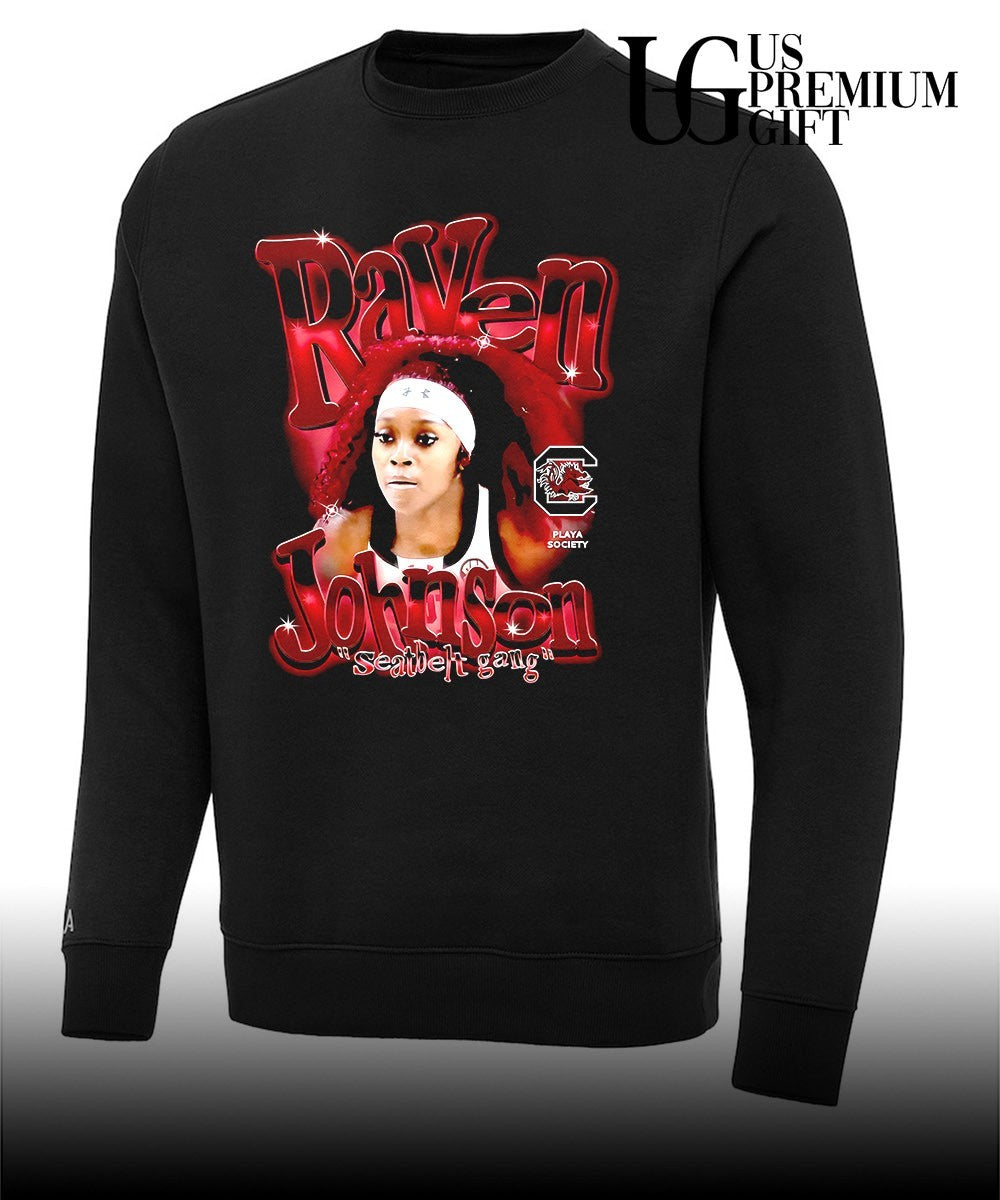 Raven Johnson Seatbelt Gang South Carolina Gamecocks women’s basketball graphic shirt