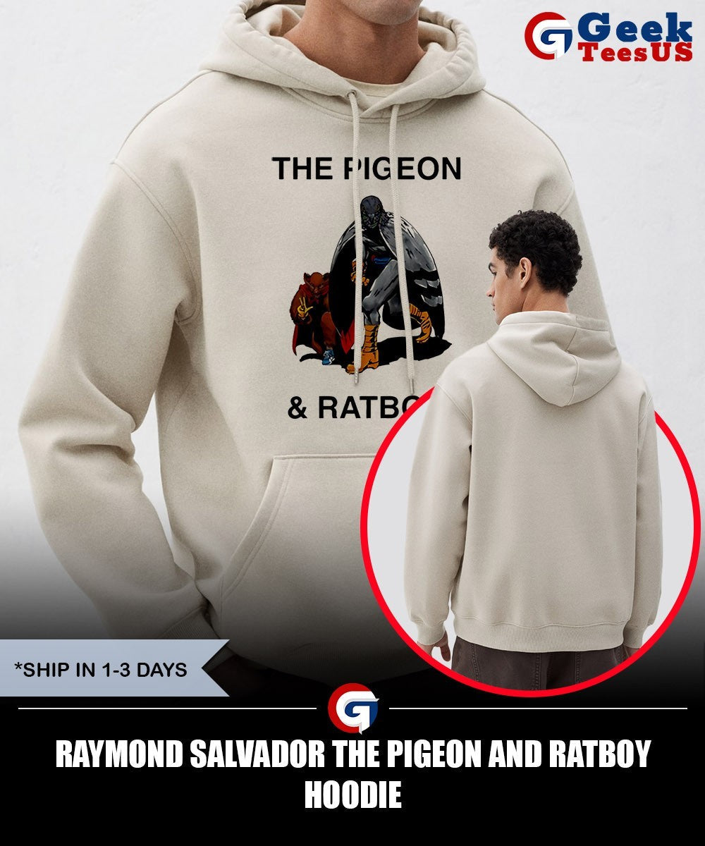 Raymond Salvador the Pigeon and Ratboy shirt