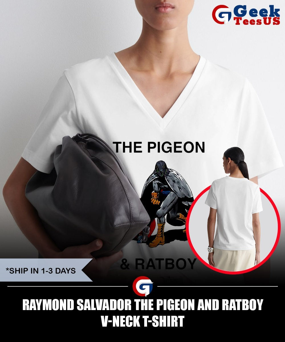 Raymond Salvador the Pigeon and Ratboy shirt