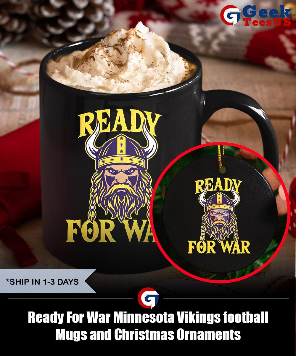 Ready For War Minnesota Vikings football shirt