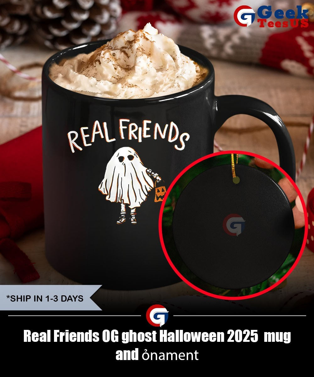 Real Friends OG ghost Halloween 2025 shirt