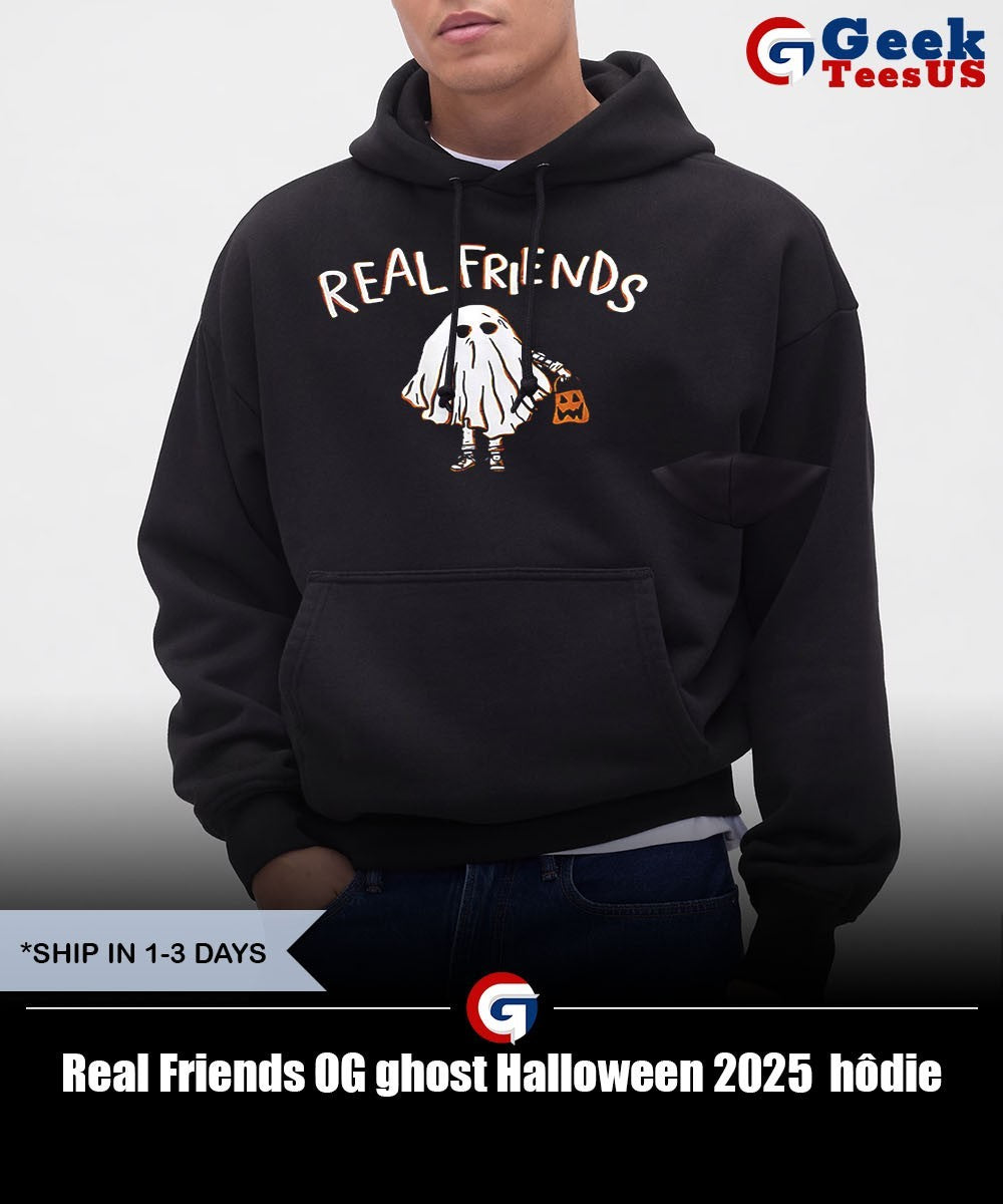 Real Friends OG ghost Halloween 2025 shirt