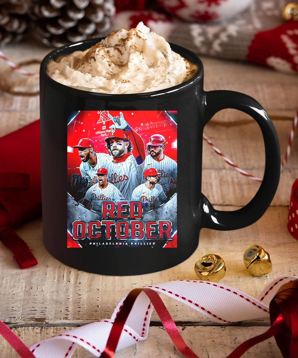 Red October Philadelphia Phillies For The 4th Straight Year poster shirt