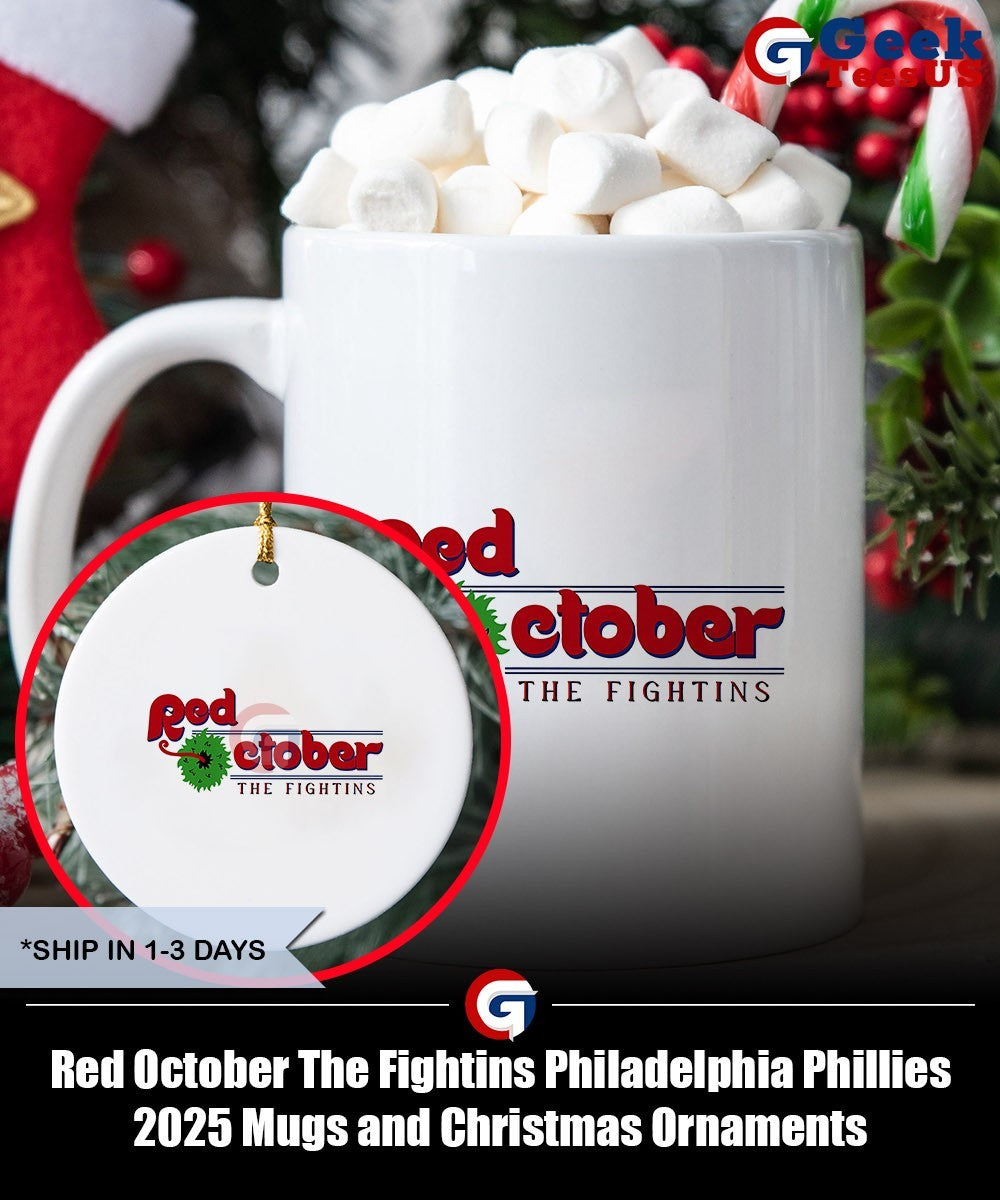 Red October The Fightins Philadelphia Phillies 2025 shirt